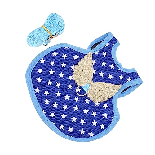 BESPORTBLE Adjustable Chicken Harness with Leash Durable Outdoor Hen Leash for Roosters and Ducks for Various Outdoor Activities Comfortable Fit for Pets