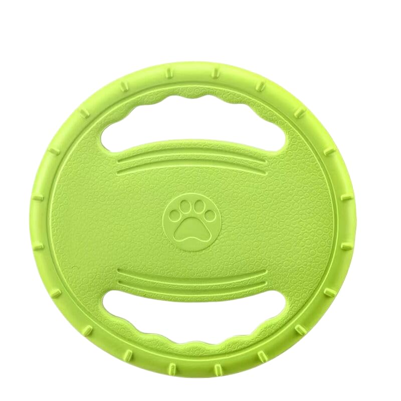 Puppy Pull Toy Dog Carrier Activity Flying Disc, Interactive Fun Dog Flyer Disc Toy for Small Medium Large Dogs to Fetch, Durable Outdoor Flying Disc for Long-Distance Flies and Floats on Water