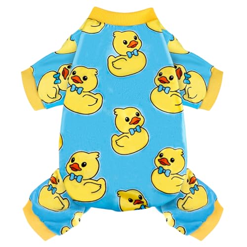 Pijama para perro suave y liviano en talla S