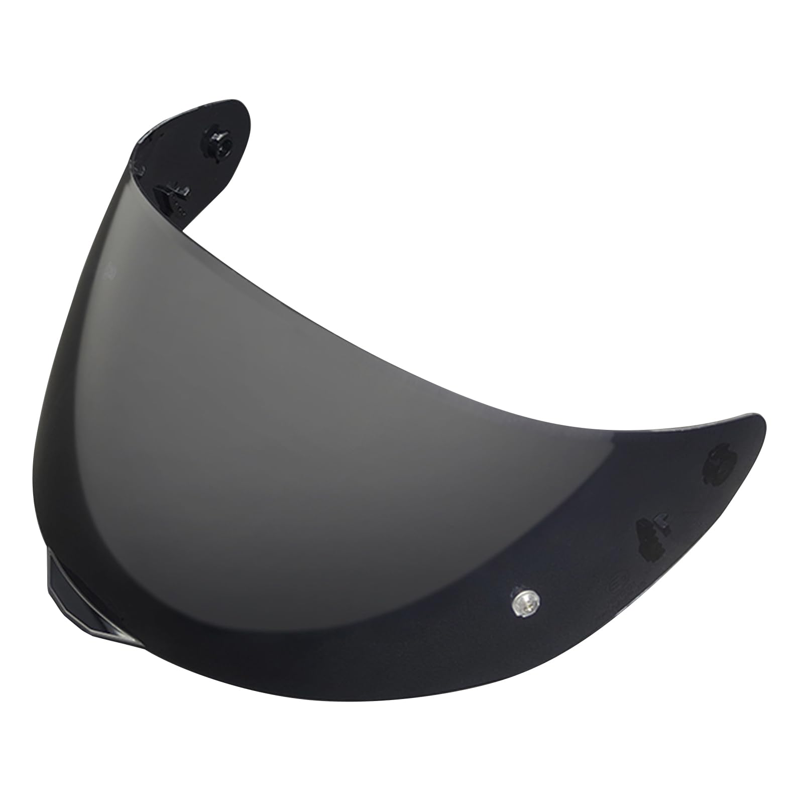 Visiera scura per casco FF352 (cricchetto a 5 denti) per LS2 FF352, FF351, FF369, FF384, FF802, MHR-15 (ombra e protezione solare) (fumo scuro)