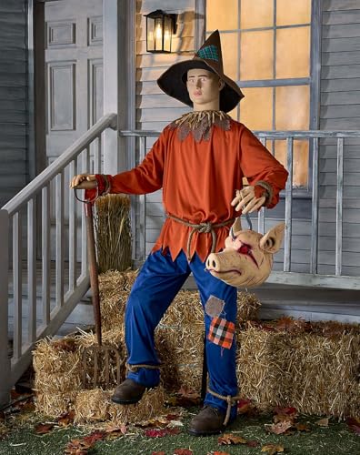 Spirit Halloween 5 Ft 5 In Poseable Stuffed Dummy Prop Haunted House Decoration Recommended for Use In Covered Areas Multicolor