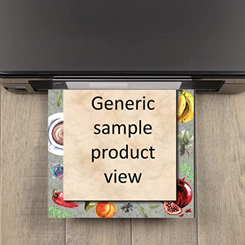 Cafe Menu Letterhead Laser & Inkjet Printer Paper, 100 Pack #TOP4