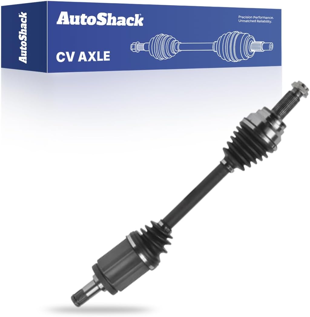 AutoShack Front CV Axle Shaft for BMW, X5 2007-2018 X6 2008-2018, AWD L6 3.0L V8 4.4L 4.8L, Left
