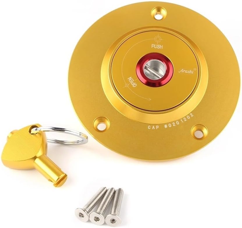 バイク用ガソリンキャップ オートバイ燃料フィラーカバー ガスタンク タンクキャップ キー付き スズキ GSXR1000 GSXR60