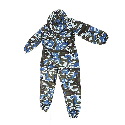 Fato de Apicultura Anti Abelha Roupas Cinco Estrelas Anti Abelha Jaqueta Azul Marinho Chapéu Sacos d