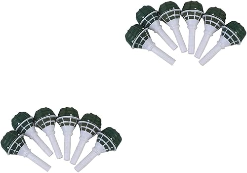 Miniatura 6 de VOSAREA 12 Uds. - Mango floral nupcial para ramo de boda, mango de espuma para flores frescas, flores de seda