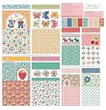 Riley Blake’s Assortment of Premium Quilting Fabric Panels, Perfect for Quilting, Apparel, DIY Crafting, and Home Decor (Zippy Bags 3 Panel)