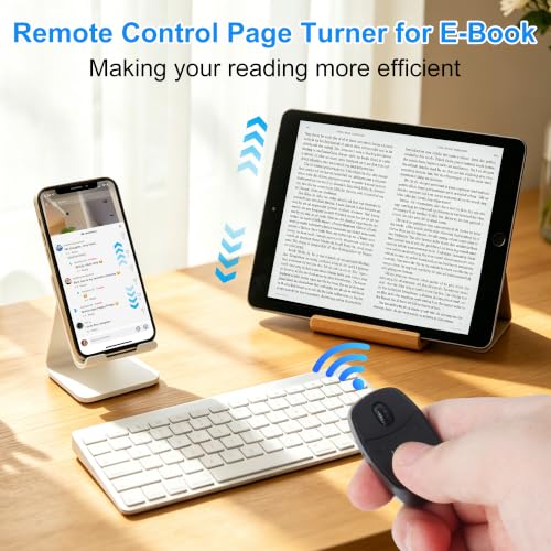 Ratón multifuncional con control remoto negro para control inalámbrico 4