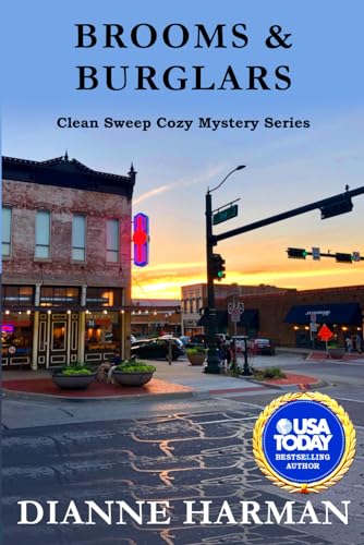 Brooms & Burglars: Clean Sweep Cozy Mystery Series (Clean Sweep Cozy Mysteries)