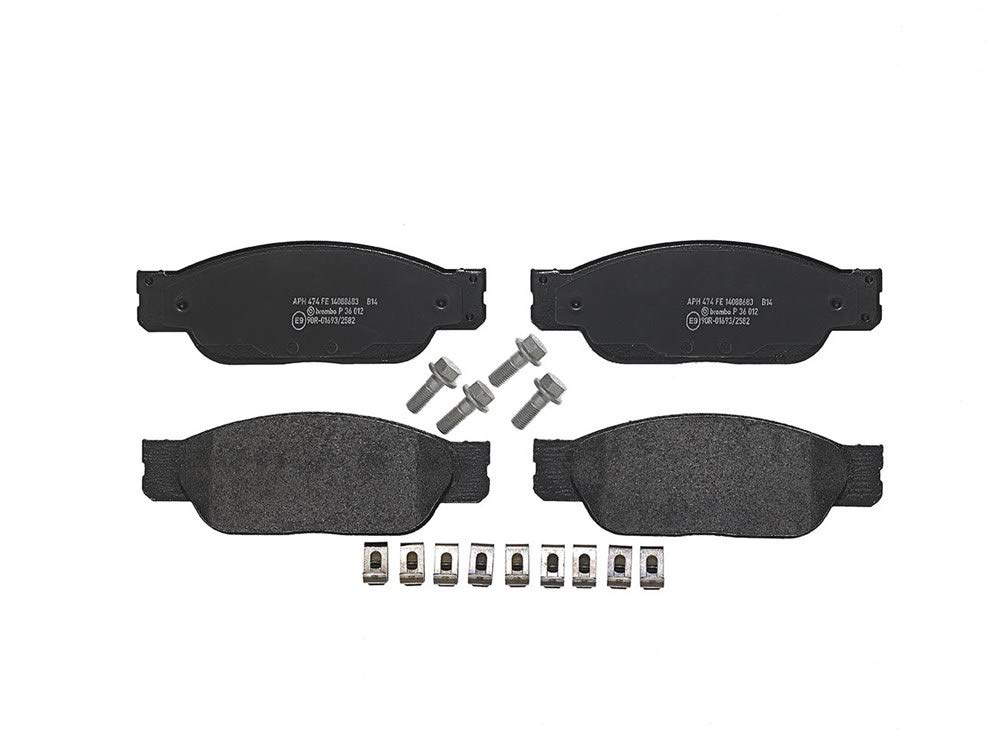 Amazon.com: Brembo P36012 Low-Met Front Disc Brake Pad Set FORD 