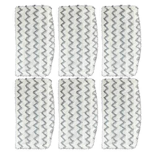 CKL&DJ 6 Packs Steam Mop Pads Replacement for Shark Vacuum Cleaner S1000 S1000A S1000C S1000WM S1001C