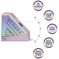 Vista 6 de BRAWNA [Versión mejorada] 30 metros de hilo blanco de mapeo de cejas para medición de cejas - Suministros de microblading - Kit PMU - Kit