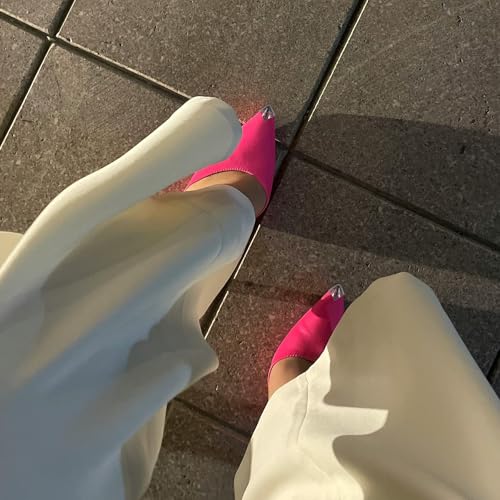 Image of KESYOO 3Pairs Metal Shoes Pointed Protector High Heels Toe Cap Cowboy Boot Tips Elegant High Heels Tip Cover