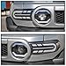 SPEC-D TUNING Black Projector Headlights w/LED Sequential Turn Signals and Startup Animation Compatible with 2007-2014 Toyota FJ Cruiser, Left + Right Pair Headlamp Assembly