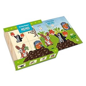 Holz-Memo “Der kleine Maulwurf”