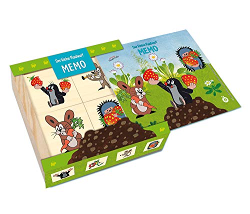 Holz-Memo "Der kleine Maulwurf"