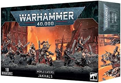 Games Workshop Warhammer 40,000 World Eaters: Jakhals, Red, One Size image 2