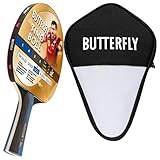 Butterfly Timo Boll Gold Tischtennisschläger + Tischtennishülle | Tischtennisschlägerset | Tischtennis Profi Set