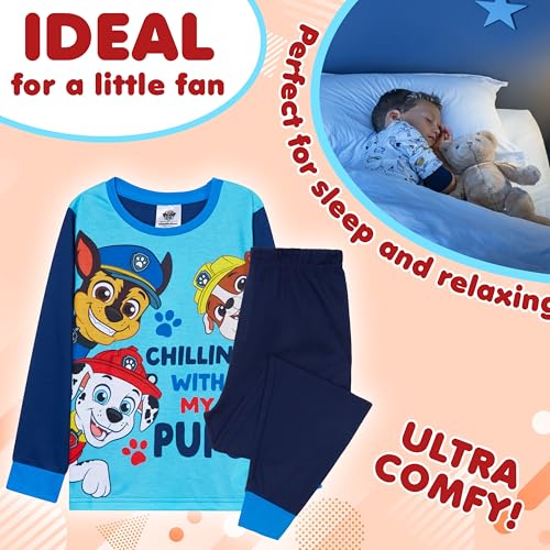 Paw Patrol Pajamas for Boys Toddlers Long PJs Set Lounge Set Comfy Sleepwear4