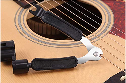 Image of Mustang 3 in 1 Guitar String Winder Speed Peg Puller Bridge Pin Multi-function Tool