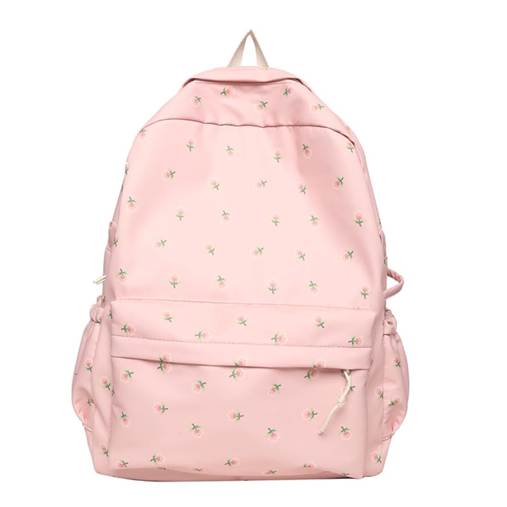 Amazon.com | MININAI 2025 Kawaii Floral Print Backpack with Amazon.com | MININAI 2025 Kawaii Floral Print Backpack with