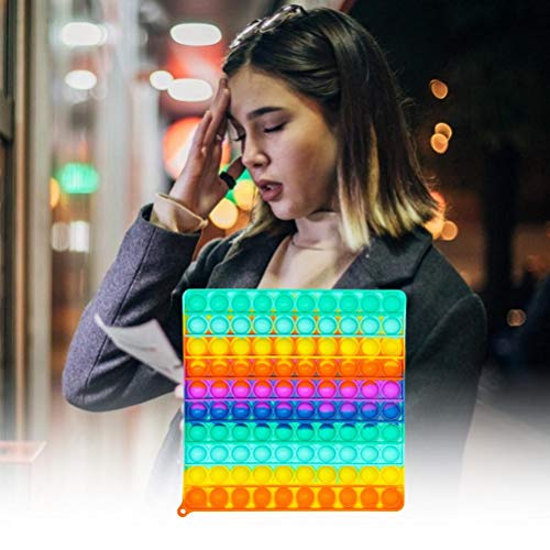 Pop Fidget Toys Brinquedo de Apertar Gigante para Alívio de Estresse, Brinquedo de Estresse para Alí