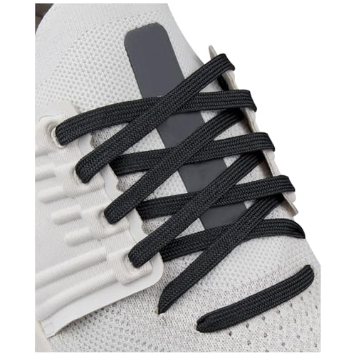 Endoto Shoelaces for On Cloud X3 X4 Shift Cloudflow Cloudwift Cloudmonster Running Replacement Flat Shoes Laces Strings(Color:Black Size:44Inch)