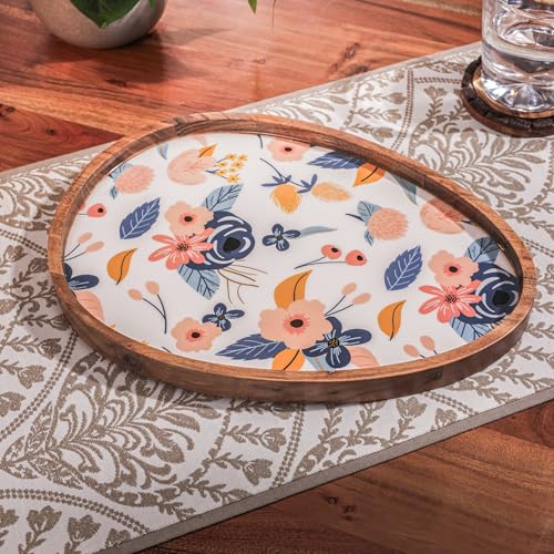 Image of Ovalicious Serving Platter | Elegant Oval Shape Multipurpose Platter for Snacks, Fruits & Desserts | Premium Table Decor Platter for Dining & Kitchen