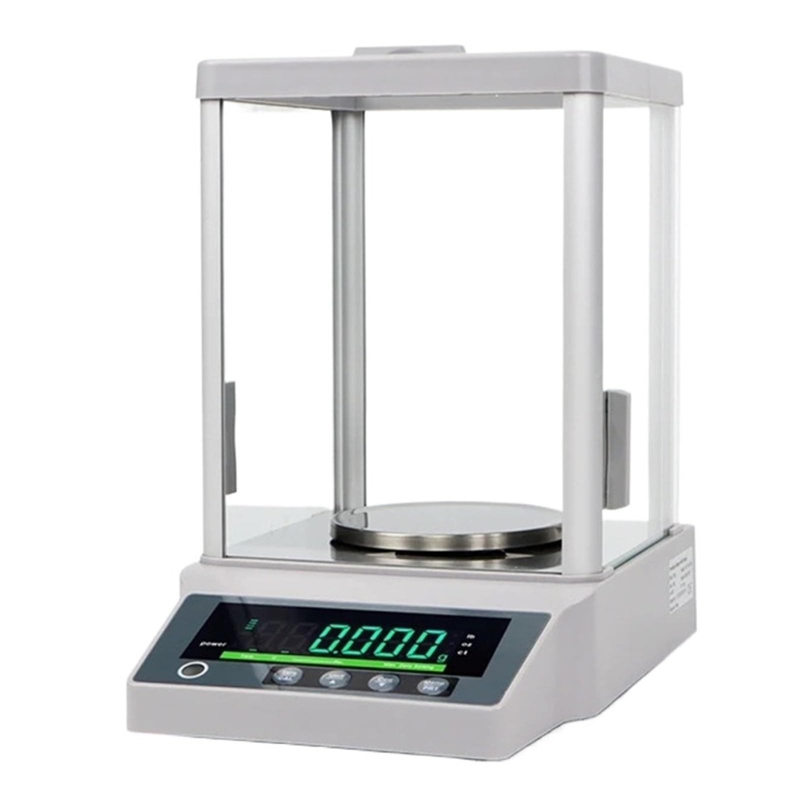 Balanza electrónica de laboratorio, balanza analítica de precisión de 0.001g, pesaje de joyería, báscula de cocina Función múltiple(510G 0.001G)