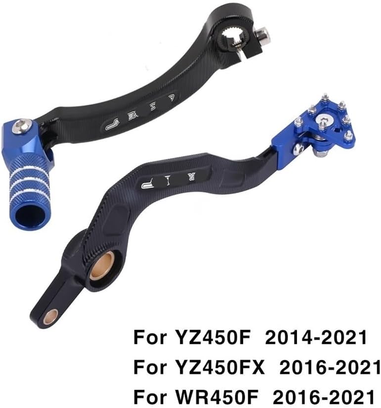 Gear Shifter Lever Motorcycle Gear Shift Lever Foot Brake Lever Pedal for YZ250F YZ450F YZ250FX YZ450FX WR250F WR450F YZ WR 250 450 F FX