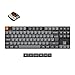Produktbild Keychron K1 Max TKL Kabellose mechanische RGB-Tastatur, deutsches DE-ISO-Layout, Bluetooth/2,4 GHz/kabelgebunden QMK/VIA programmierbar mit Low-Profile-Gateron-Braun-Schalter