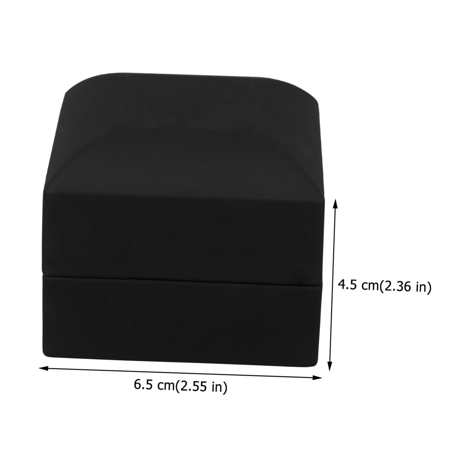 FRCOLOR Lot De 10 Boîtes À Bagues Pour Adolescents Présentoirs À Bijoux Étuis À Cartes LED Pour Bacs De Banque Couvercles Séparateurs Musicaux Organisateur En Velours Chargeur