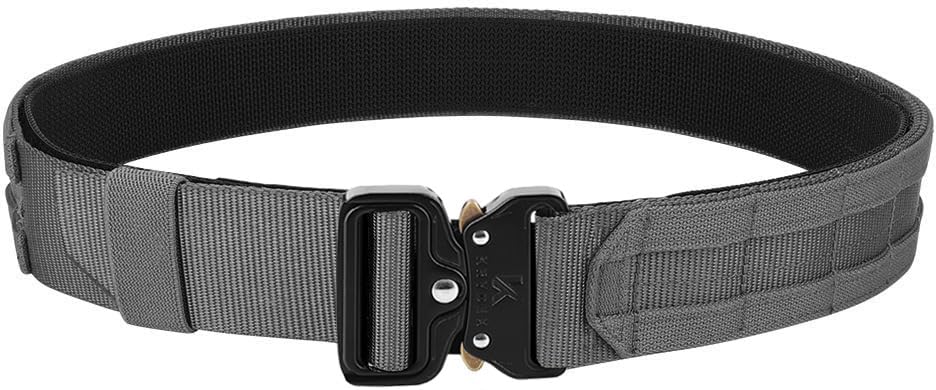KRYDEX Quick Release Rigger MOLLE Belt 1.75 Inch Inner & Outer Tactical Heavy Duty Belt