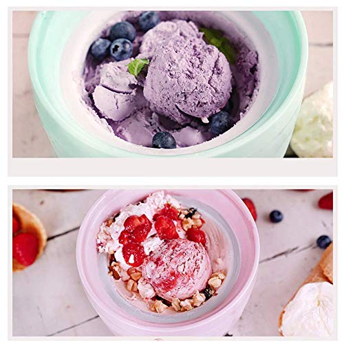 LLSS Eismaschine mit elektrischem Eimer, Eismaschine für Gefrorene Desserts, gefrorener Joghurt mit Softeis, Design mit doppelter Einfüllöffnung, bequemes Füttern, versiegelt – Bild 8