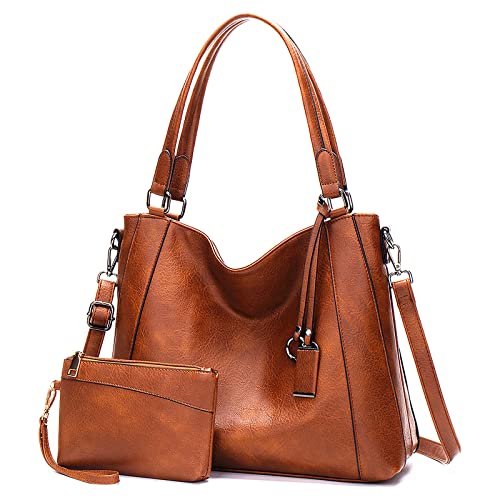 Bolso tote vegano grande para mujer con capacidad amplia miniatura 1