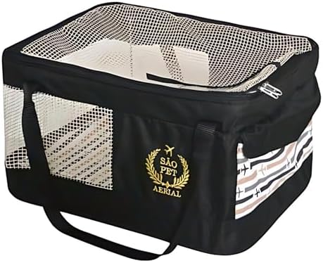 São Pet Bolsa Aerial Para Transporte De Cães E Gatos Em Avião (36...