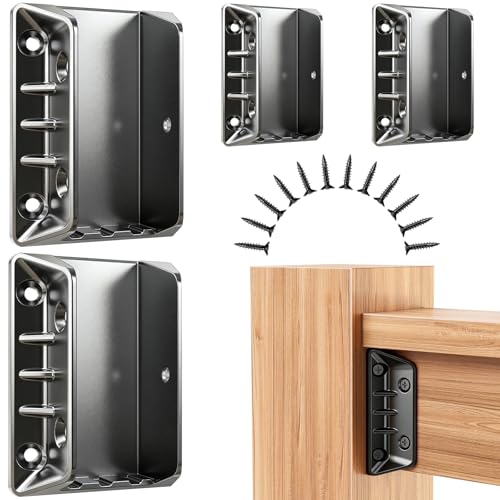 DN Mate 40 Pack Aluminum Deck Railing Bracket Connectors
