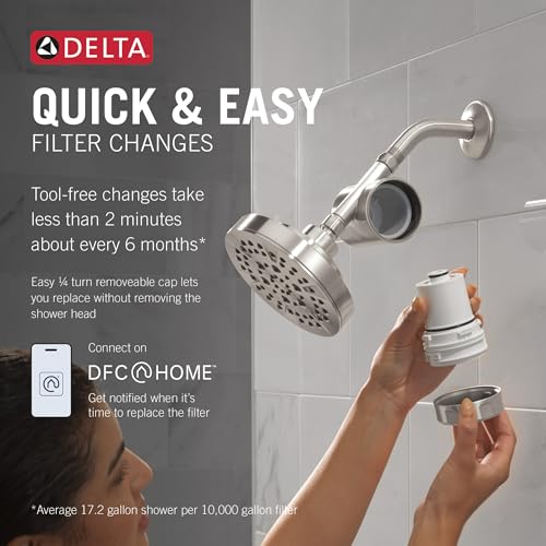 Delta Faucet Clarifi Replacement Shower Filter Cartridge 2-Pack, 5RC100 - Image 3