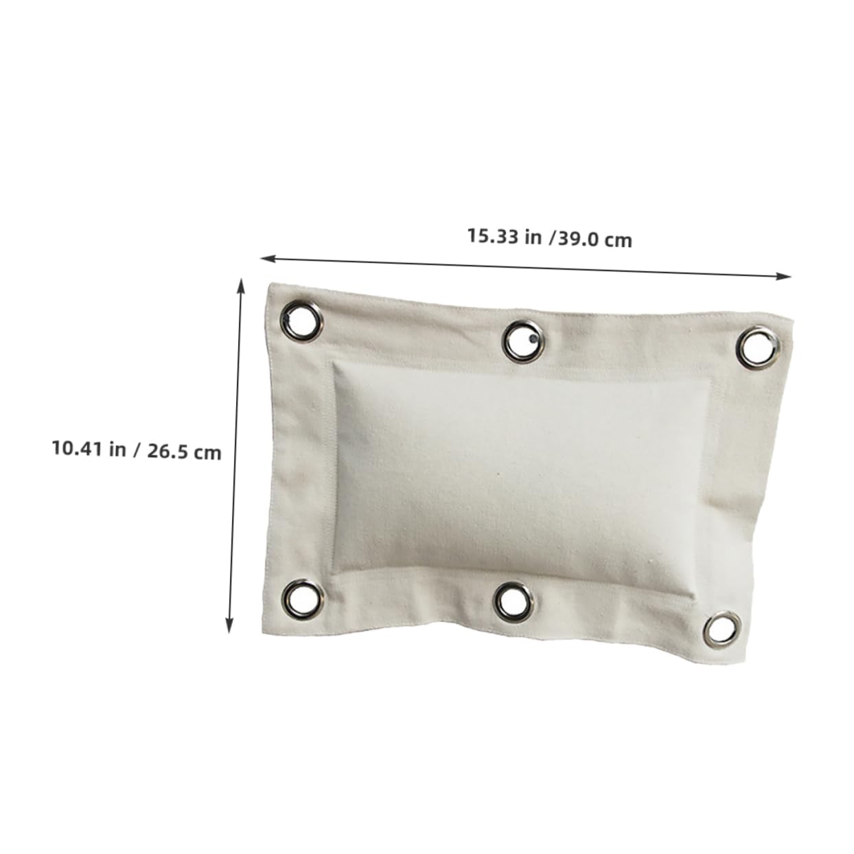 Gogogmee 2pcs Wall Mounted Boxing Sandbag Compact Canvas Makiwara Training Bag with Zipper Protection for Adults for Home Gyms and Martial Arts Workouts Efficient Space Saving Design