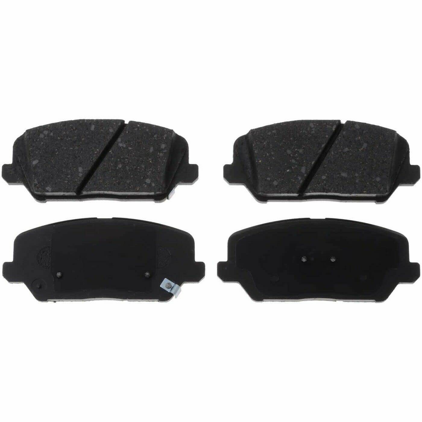 Replacement Brake Pad Set 581012MA00 SSCP1675 2-Wheel Front Mechanics Choice for Hyundai Veloster 2013-2015