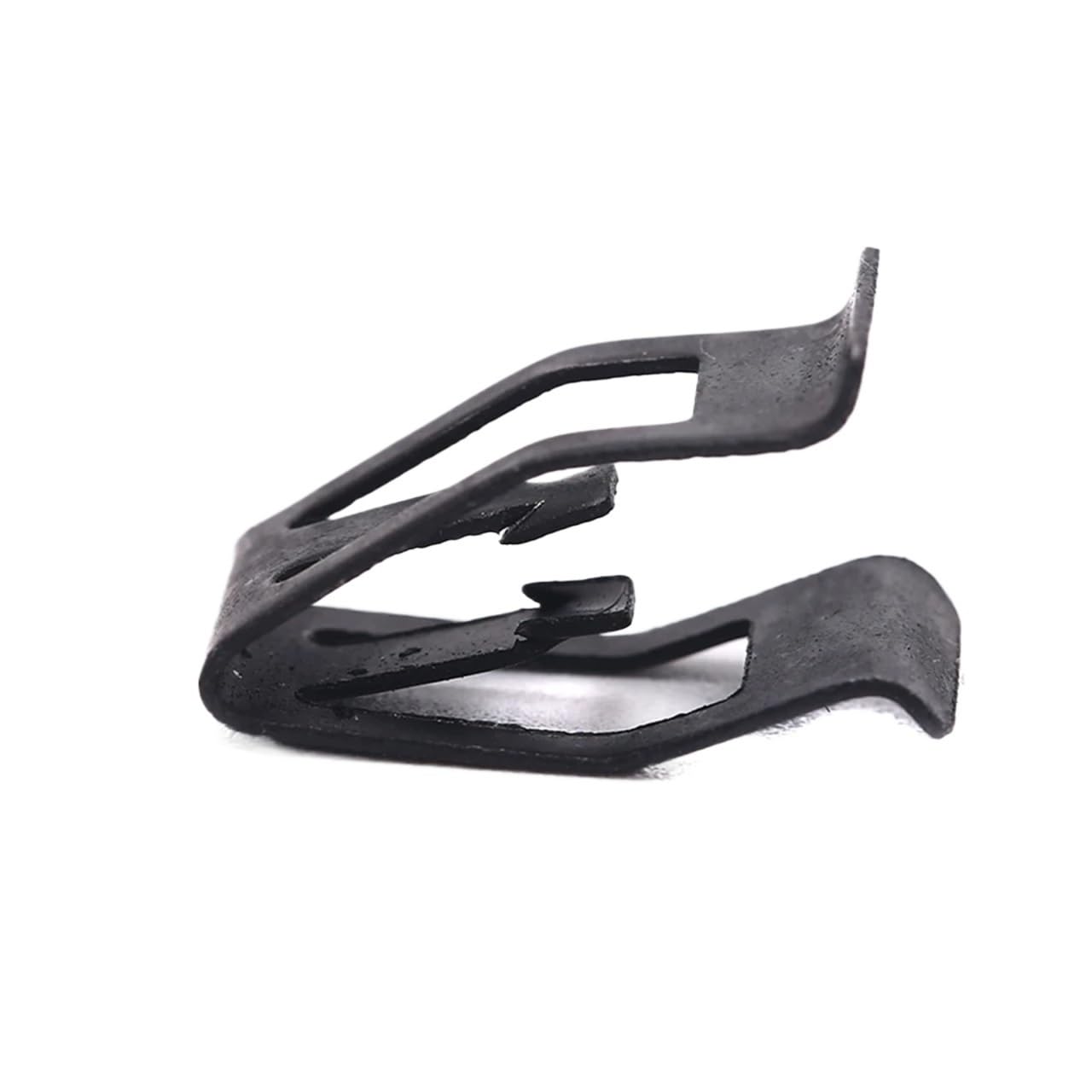 FDCSKINX 10Pcs Car Front Console Dash Dashboard Auto Door Trim Metal Retainer Black Rivets Fastener Clips