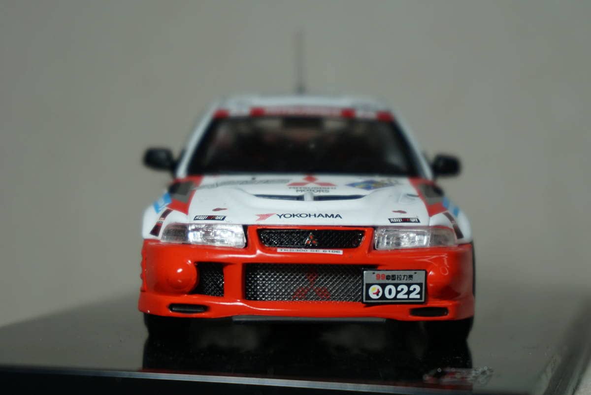 Amazon | 1/43 田口 ixo MITSUBISHI LANCER Evolution Ⅵ #22 Taguchi