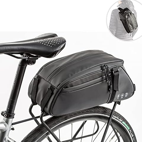 BAIGIO Gepacktragertasche wasserdichte Fahrradtasche Hinterradtasche Gepacktrager Tasche Cover