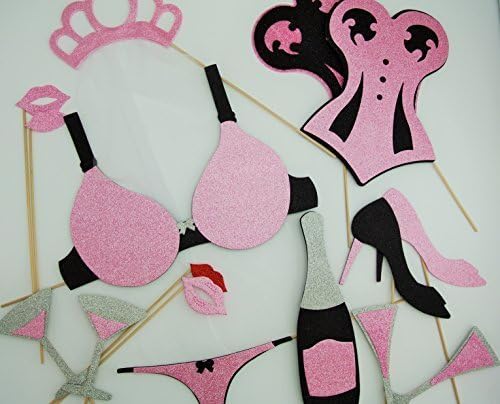 Bachelorette Photo Booth Party Props Mustache on a Stick Vegas