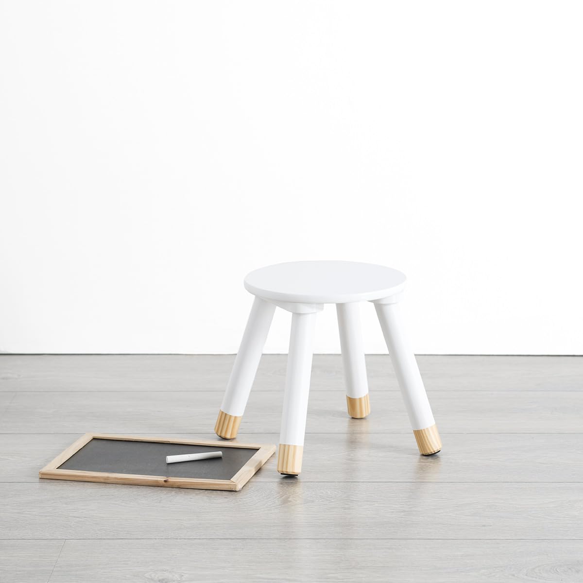 ATMOSPHERA CREATEUR D'INTERIEUR Taburete Infantil Douceur Blanco 26 cm