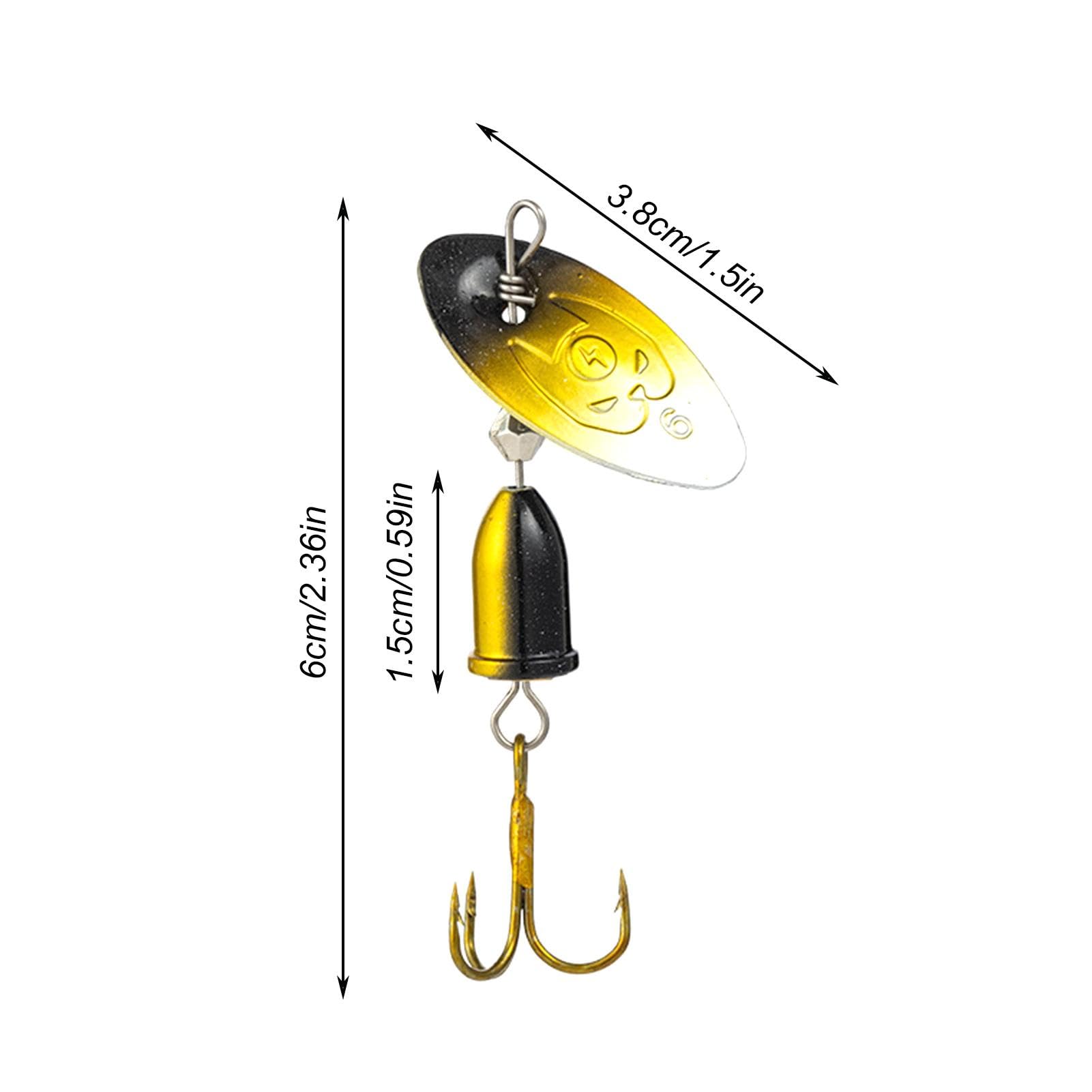 Appâts Spinner Pour Bar Et Poissons Carnassiers - Leurres Métal 10g Avec Spinner Queue - Pêche Eau Douce & Salée