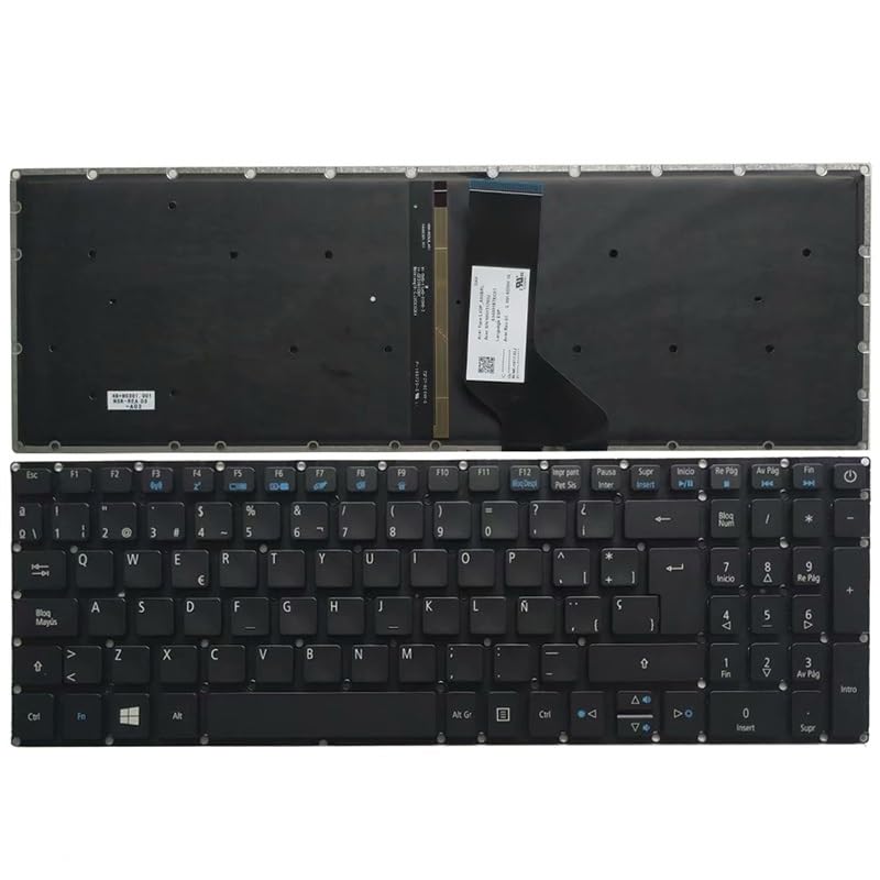 Clavier de rechange Acer E5 752G pour remplacer vos touches usées