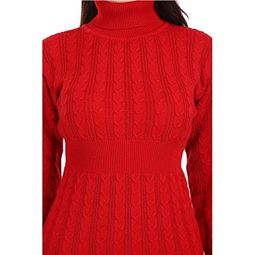 Image of Women's Knee Length One Piece Dress (18008)