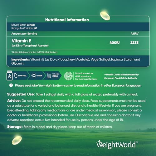 Vitamin-E-Capsules-400IU-Advised-Intake-180-Vegan-Vit-E-Oil-Softgels-6-Months-Supply-Vitamin-E-Supplement-Natural-Alpha-Tocopheryl-Acetate-Vitamin-E-Tablets-Alternative