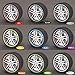 Car Wheel Hub Rim Edge Protector Ring Tire Guard Sticker Line Rubber Strip (Base Color, Yellow)
